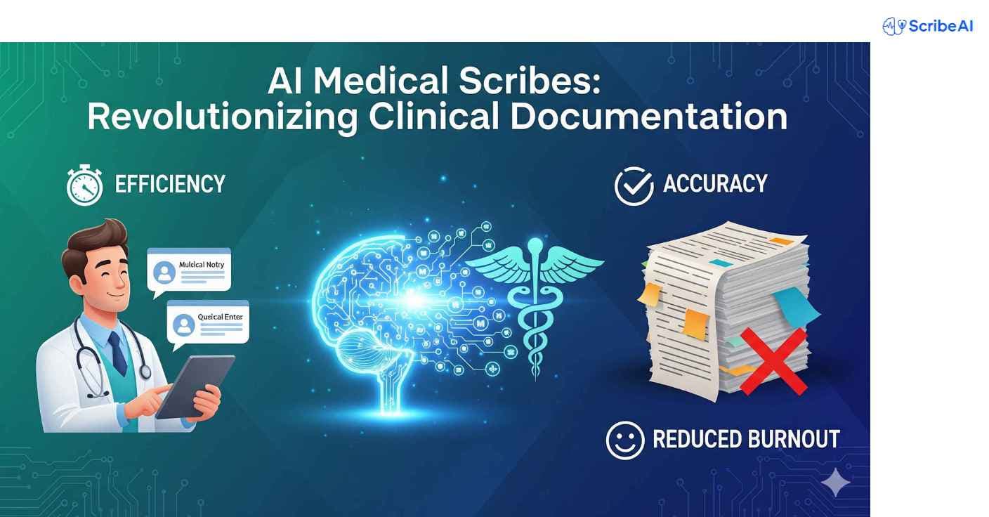 How AI Medical Scribes Are Revolutionizing Clinical Documentation: Efficiency, Accuracy and Reduced Burnout