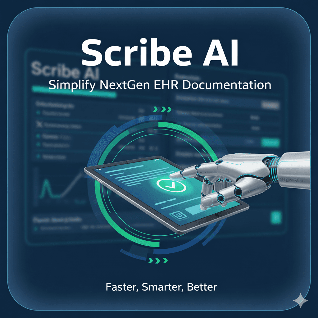 How Scribe AI Can Simplify NextGen EHR Documentation