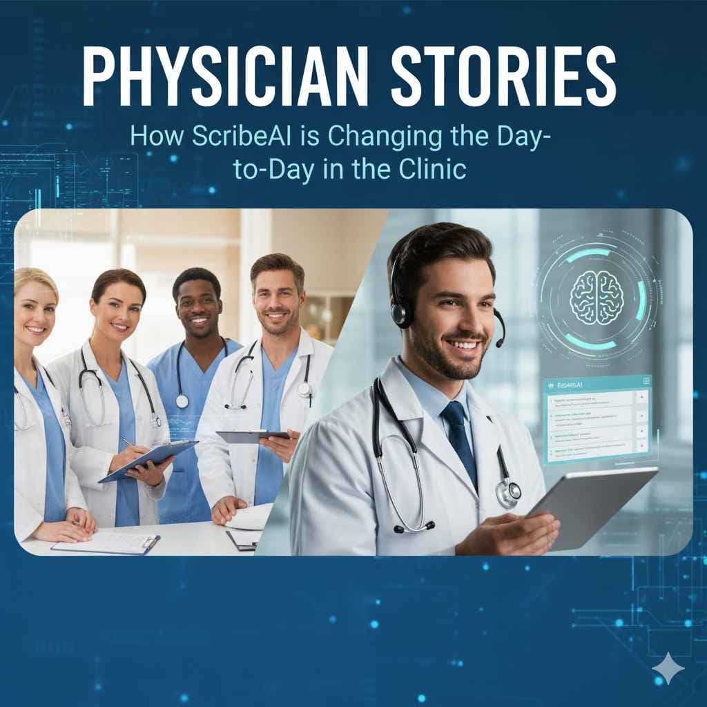 Physician Stories: How ScribeAI is Changing the Day-to-Day in the Clinic